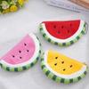 Cute Watermelon Coin Purse Soft Cartoon Mini Card Bag Small Change Pouch Plush Fruit Wallet Teens