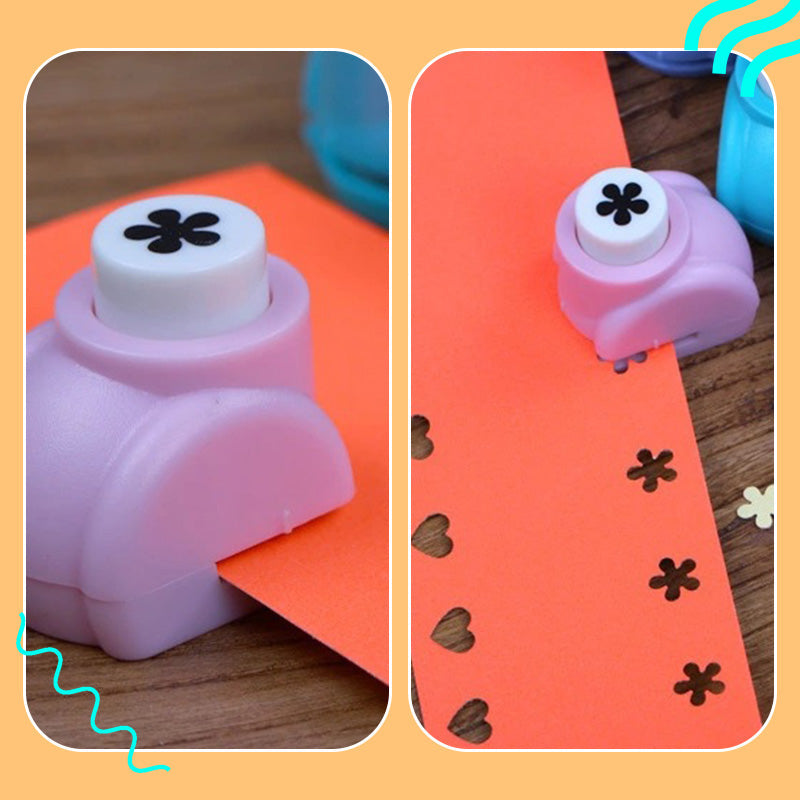 DIY Punch for Paper Crafts Hole Puncher Punches Tool Set Circle Flower Paper Shapes Hole for Card Making Custom Scrapbook