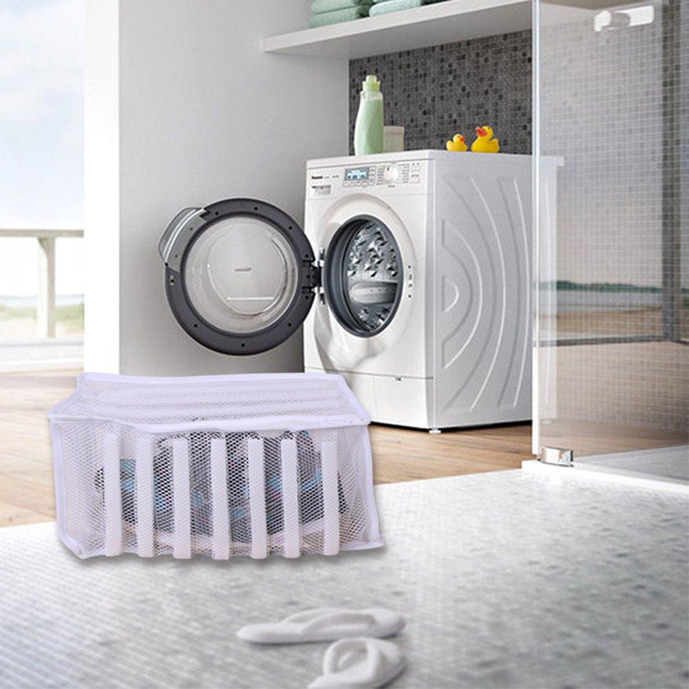Lata Skor Tvättväskor Tvättmaskinsnät Tvättväskor För Underkläder Skor Lufttorkningsverktyg Tvättkorg Skyddande Organizer