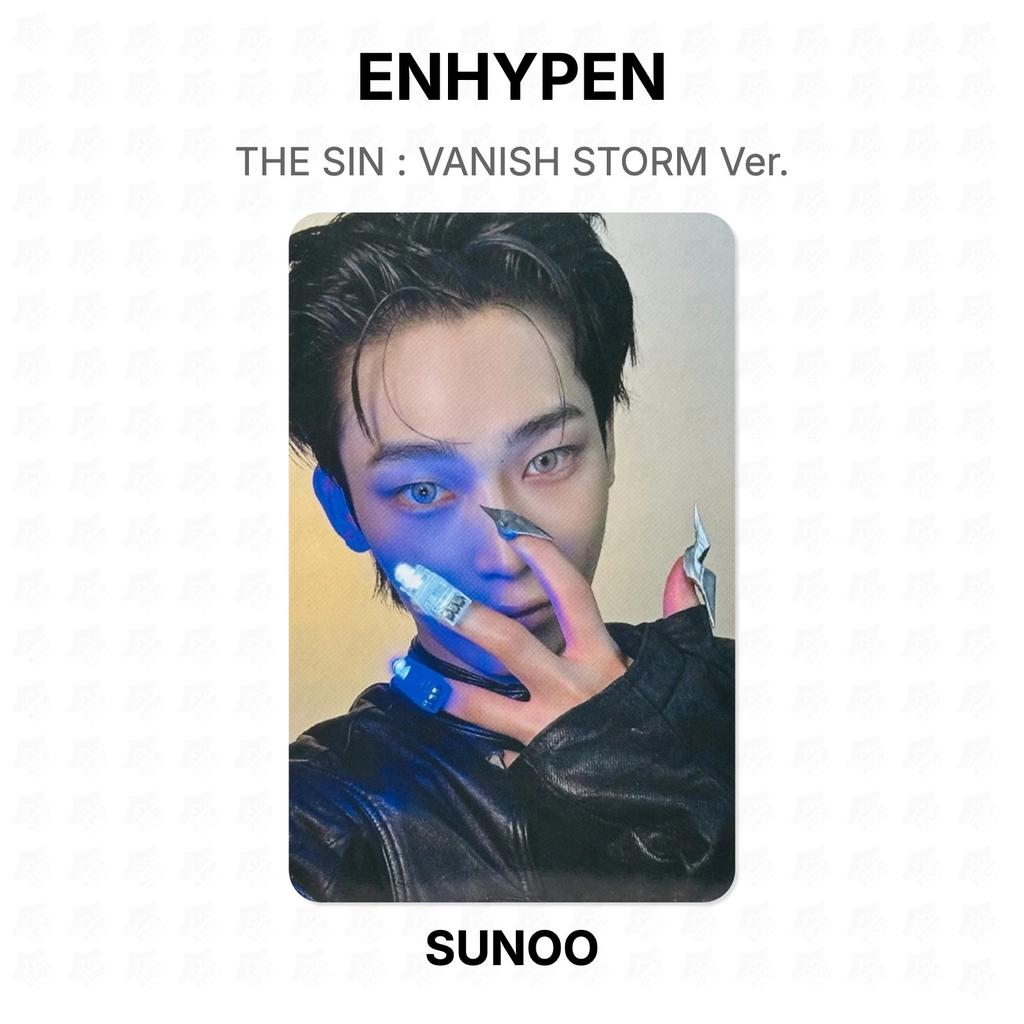 ENHYPEN THE SIN : VANISH STORM Ver. Official Photocard