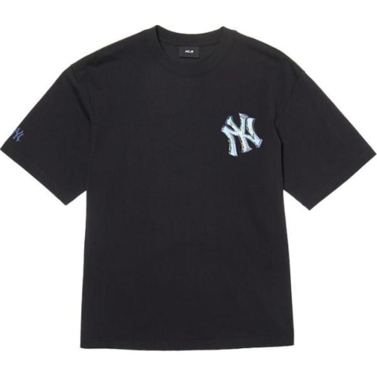New MLB New York Yankees T Shirt Unisex Black 3ATSB0644-50BKS
