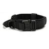 Tactical Dog Collar Adjustable Nylon Dog Supplies With Heavy Duty Metal Buckle Durable Training Collar For Medium And Large Dogs