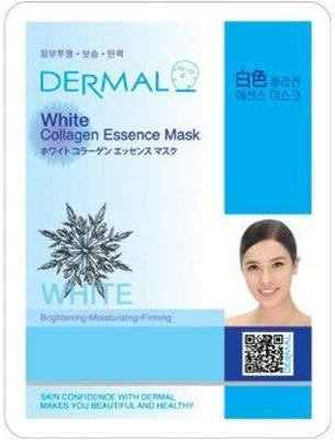 Masca Facială Dermal 100 Bucăți, Albă,