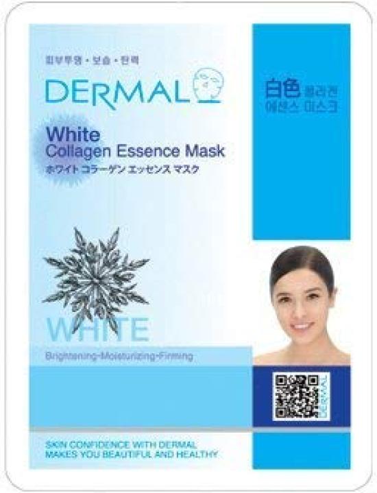 

Sheet Mask White 100 Piece Set Dermal Face Pack