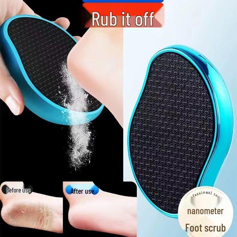 In-Stock Nano Glass Foot Grinder & Scrubber: Callus & Dead Skin Remover, Pumice Stone Pedicure Tool.