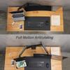 AVLT Laptop Compatible with Inch Load Capacity Mechanical Display Grommet Type Clamp VESA Stand Supports Displays Arm, 17-32 Laptops, 1-8kg,