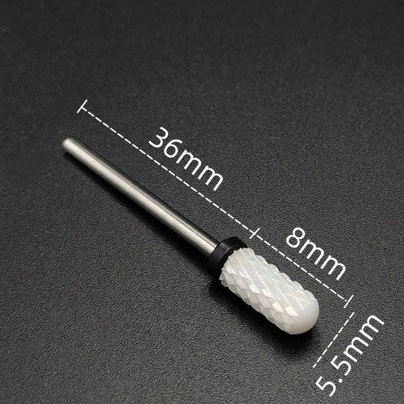 1 Piece Ceramic Nail Art Drill Rotary Cutter Cleaning Device for Nail Art Machine Accessories Removal Nail Gel Tool