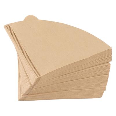 100 SZTUK Stożkowy Papier Filtracyjny do Kawy Zamiennik 1-2 Filiżanki Jednorazowy Dripper do Kawy Filtry Włókninowe