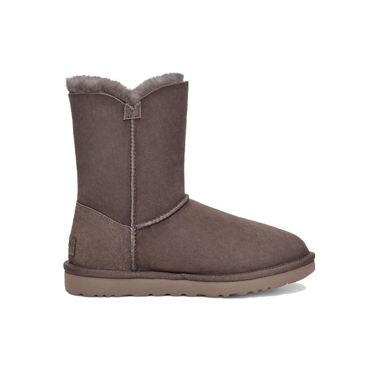 UGG Bailey Button 2 Boot Warm Durable Non-Slip Comfortable Casual Mid-Calf Snow Boots Women Boots Cloud-Grey 1016226-TCLD