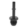 Quick Disconnect EFI Fitting Adapter Push On Aluminum Alloy Black Anodized Finish for Fuel Filter Rail Feed Port AN6 5