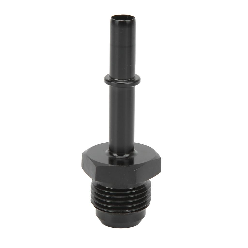 Quick Disconnect EFI Fitting Adapter Push On Aluminum Alloy Black Anodized Finish for Fuel Filter Rail Feed Port AN6 5