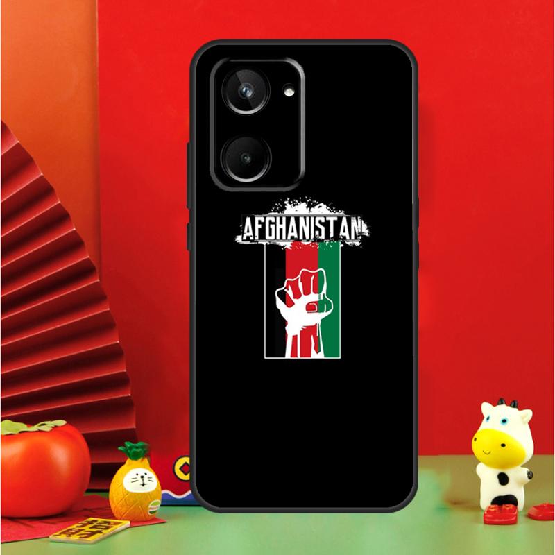 Afghan Afghanistan Flag Banner For Realme 15 Pro GT7 GT6 10 11 12 13 14 Pro Plus C65 C67 C63 C61 C55 C51 C53 C35 C75 Case