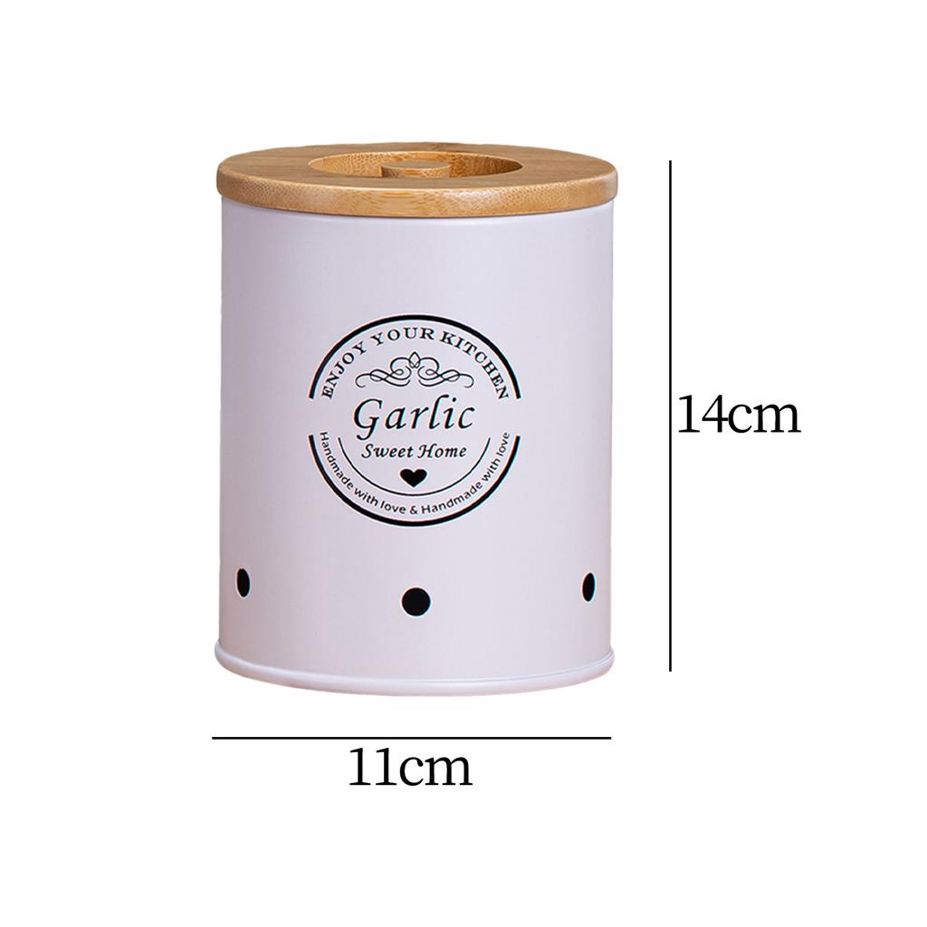 1/3 Pcs Garlic Potato Onion Keeper Fruit Pot/Storage Box Kitchen Storage Canisters Set Food Container Jars Buckets with Lid