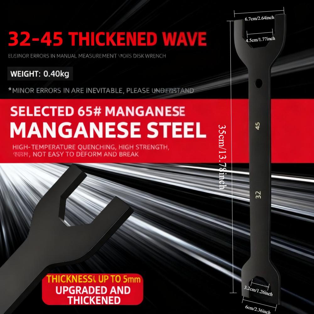 Electric bike motorcycle front fork wave wrench pressure bearing steering column faucet disassembly tool maintenance dial screw