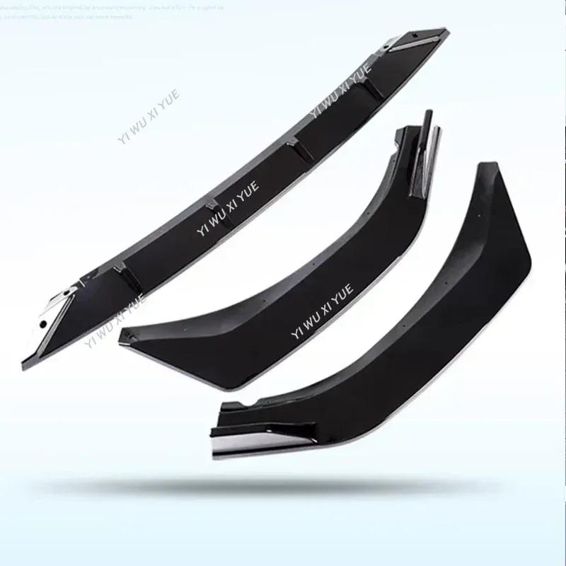 For BMW G30 LCI M Sport 2021-2023 Ccar Front Bumper Lip Spoiler Splitter Diffuser 520i 530i 540i Bumper Guard Cover Body Kit