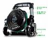 HiKOKI Cordless Compatible with AC Compact and Battery and Charger Sold Separately UF18DSDL(NN) Fan, 14.4V/18V, Rechargeable, 100V, Lightweight,