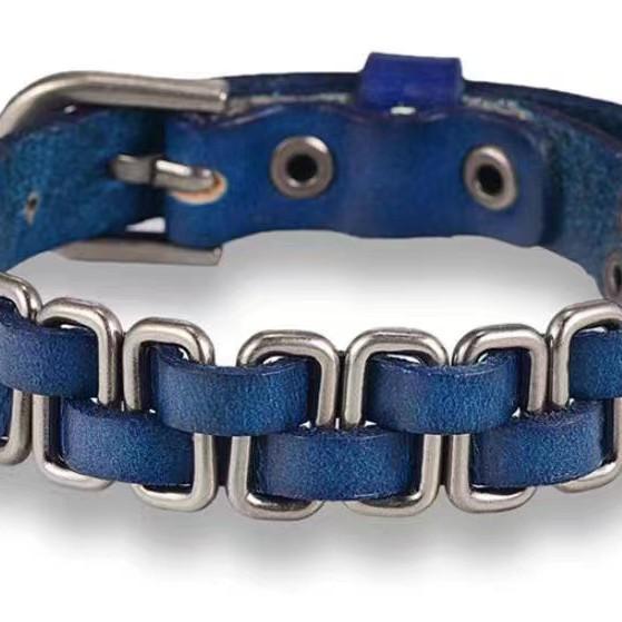 Retro Braided Leather Bracelet - Popular in Europe and America, Yiwu Jewelry