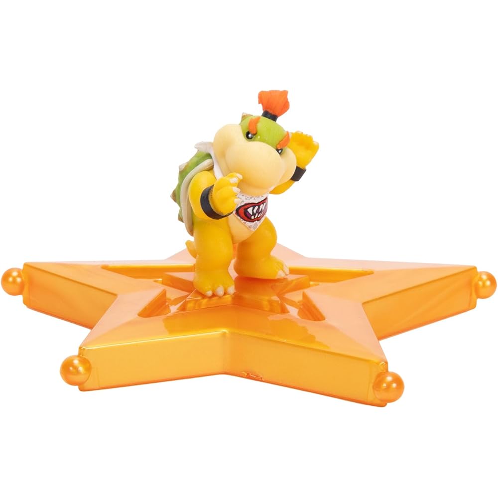 Sanei Boeki The Super Mario Galaxy Mini Figure Bowser Jr. Collectible Toy