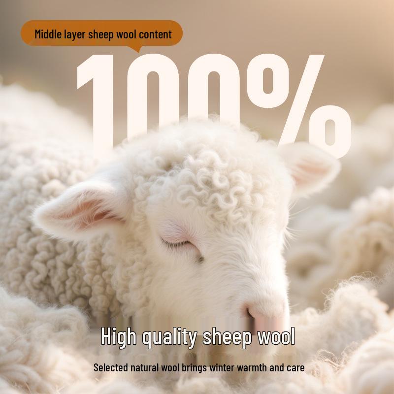 Unisex Wool & Fleece-Lined Vest: Windproof, Warm, and Fashionable for Autumn & Winter