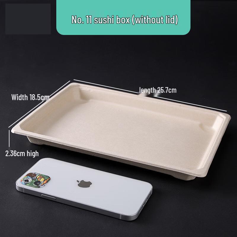 

Одноразовый контейнер для суши и сашими из кукурузного крахмала