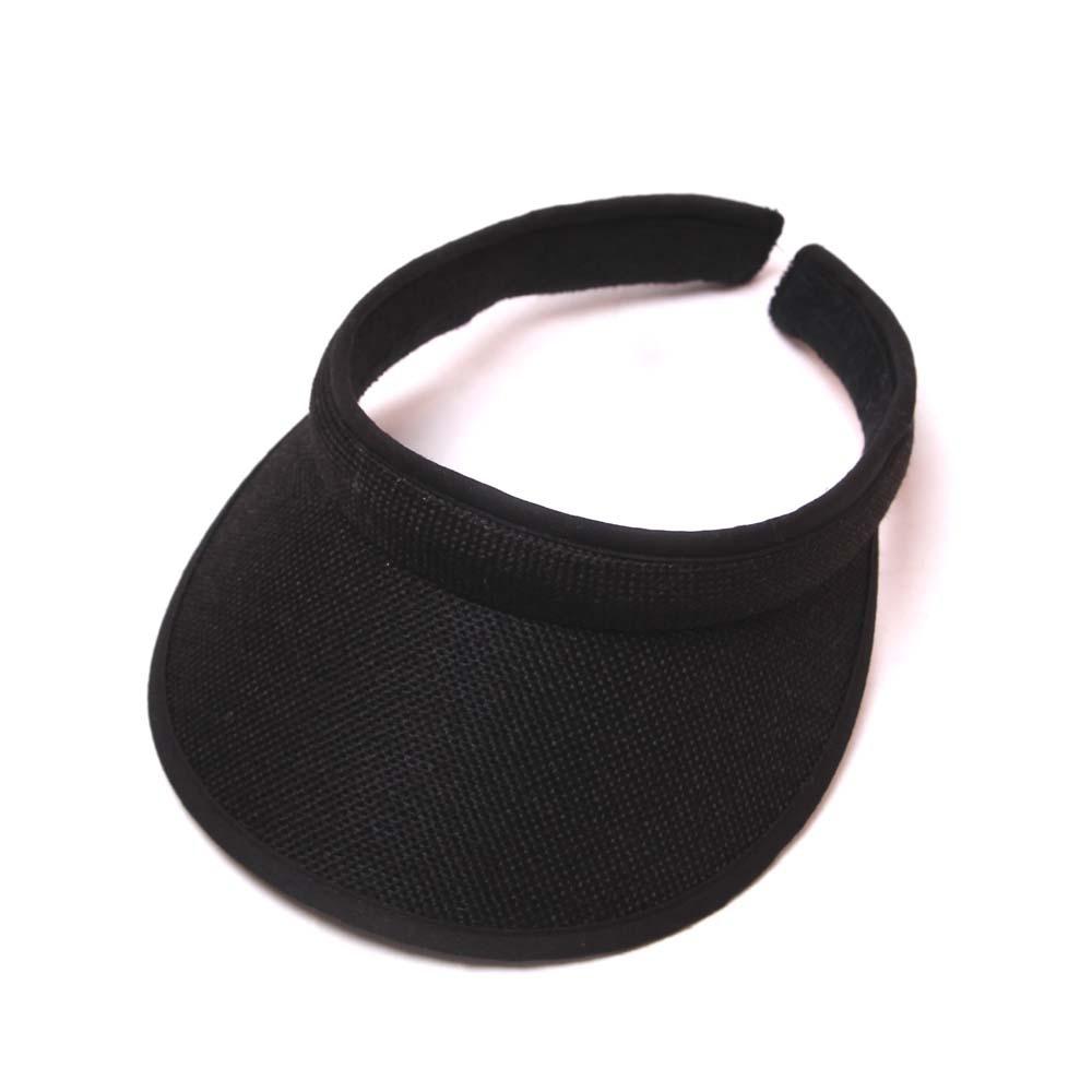 Clip On Womens Sun Visor Ladies Hat Cotton Clip On Sun Visor Tennis Golf Beach