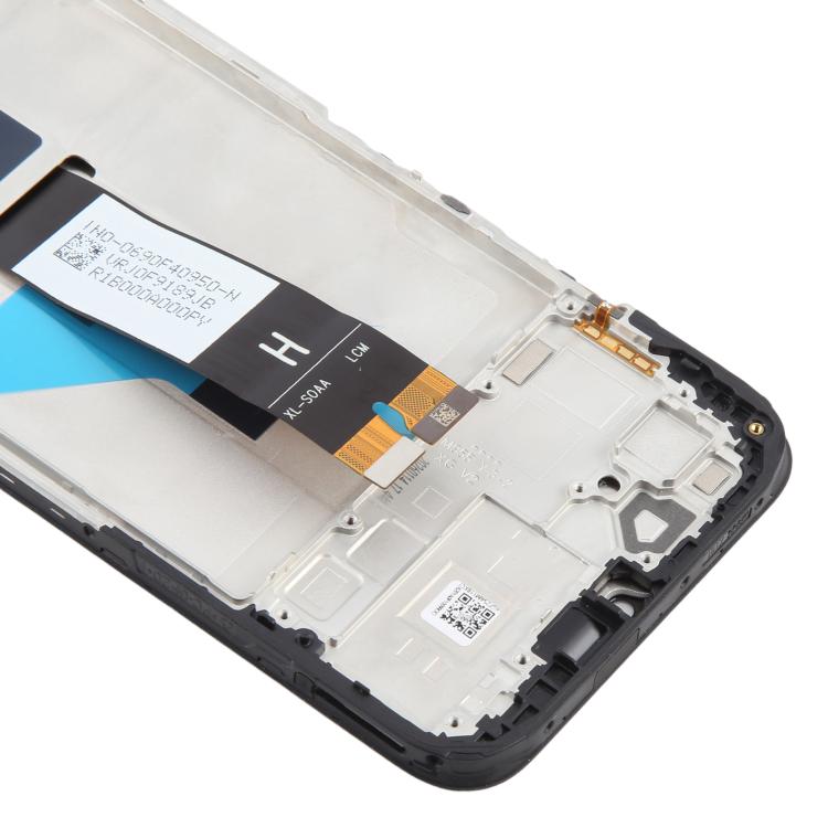 LCD Screen Digitizer Full Assembly with Frame, Compatible with Redmi A7 Pro 5G / 15a 5G / Poco C85x, Phone Repair Spare Part