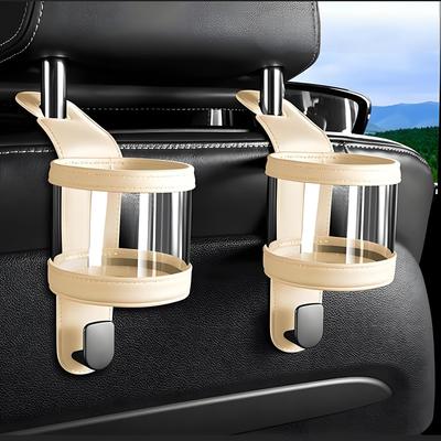 RAKSONIC Car Seat Seatback Storage Seatback Cup Holder Multifunctional Water Cup Mobile Phone Rear Hook Storage Extra Heavy Easy Car Car 2 Pieces