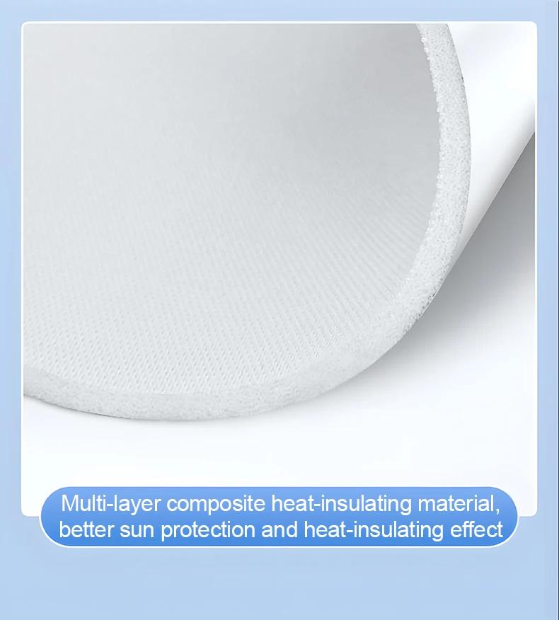 Sunshades For Geely EX5 Accessories E5 E245 2024 2025 2026 Anti UV Sunroof Shield Electrostatic Sky Adsorption Heat Insulation
