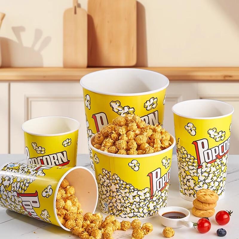 Disposable Popcorn Paper Buckets