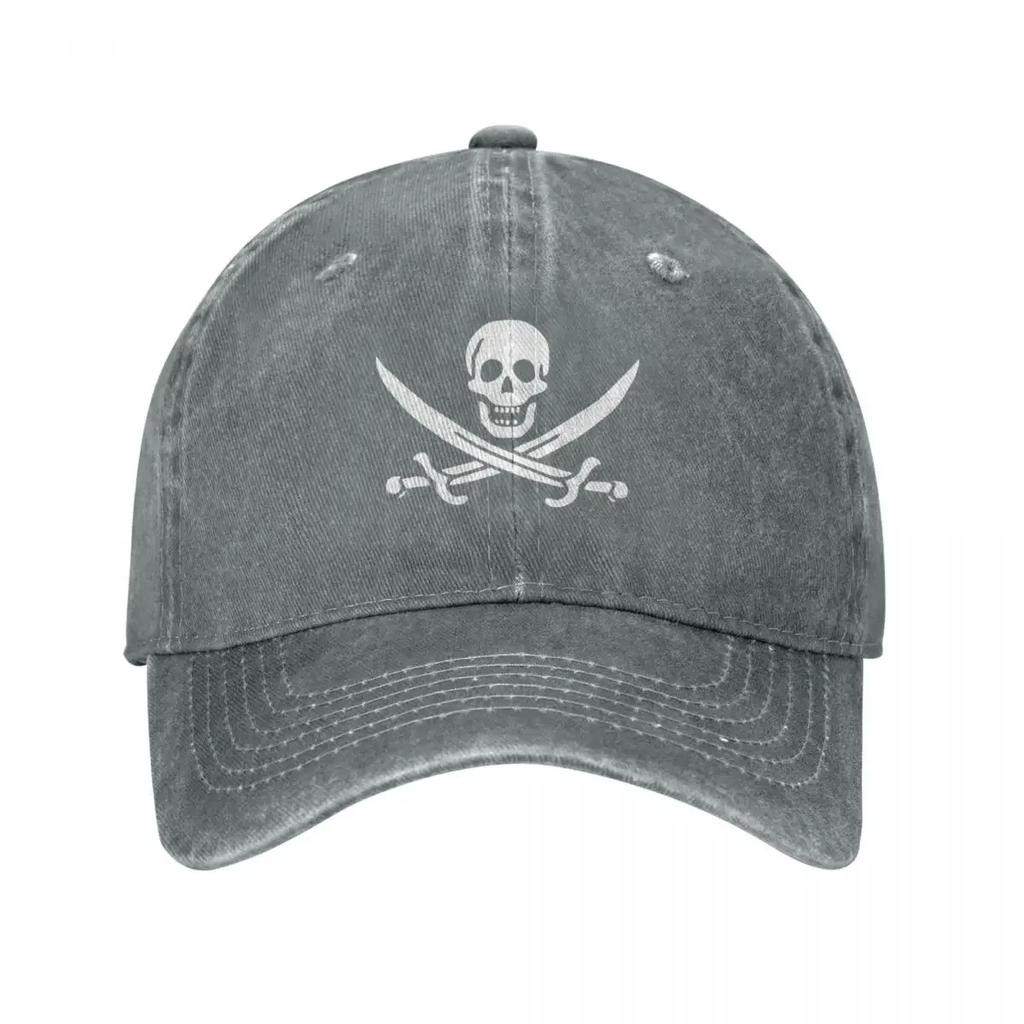 Jack Rackham Pirate Flag Baseball Cap Luxury Cap Funny Hats Sun Cap Hat Man Luxury Mens Tennis Womens