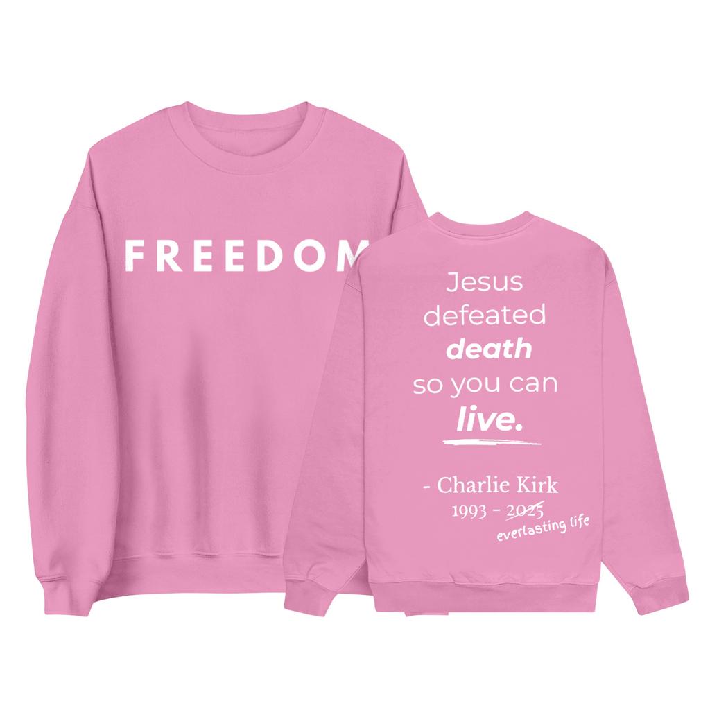 Women's Oversized Long Sleeve Crewneck Sweatshirt Casual Loose-Fitting Drawstring