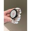 Chiffon elastic force strap loop link For Samsung Galaxy Watch 7 FE 5 Pro 4 6 classic 44mm 40mm bracelet correa band