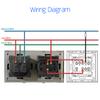 Bingoelec New Design Wear Resistant 3gang 1 Way Indicator Light Mechanical Wall Switch Socket