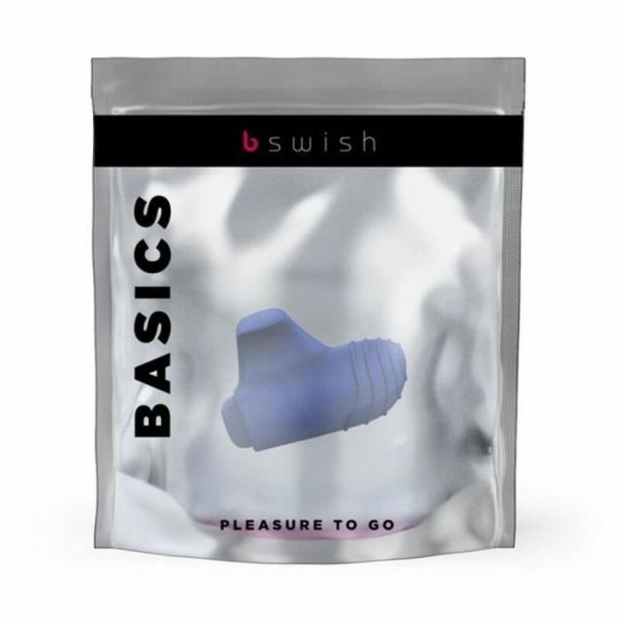 Vibromasseur - B SWISH - Bteased Basic - Bleu - Vibrant - Garantie 2 ans