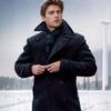Europäischer & Amerikanischer Herren Wollmantel - Britischer Stil, Mittellang, Langarm, Herbst/Winterbekleidung.
