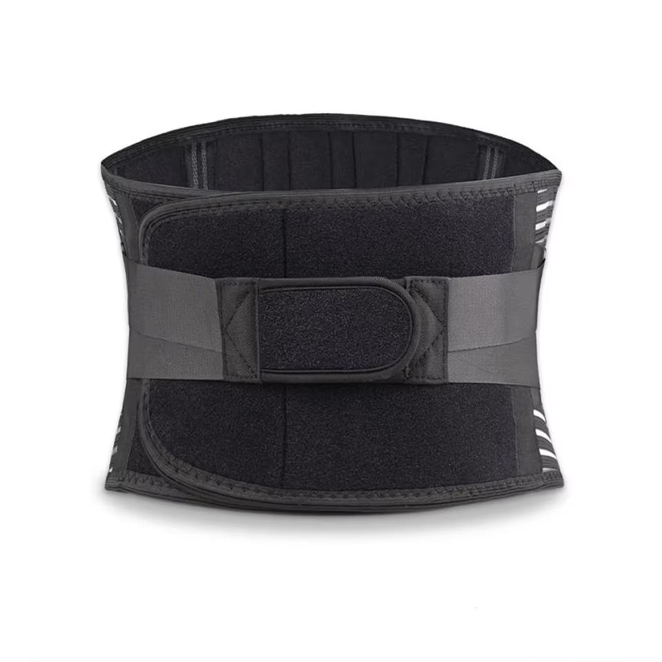 

Gobygo Elstiac Waist Support Belt Gym Waist Protector Back Waist Trainer Trimmer Belt Weight Lifting Sports Body Shaper Belts S