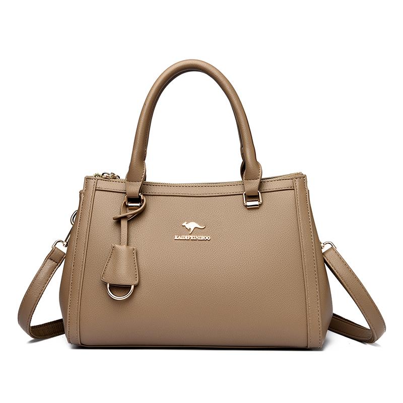 Genuine Brand Luxury Casual Tote Sac Top Quality Pu Leather HandBags for Women Ladies Top-handle Bag Shoulder Crossbody Bags New