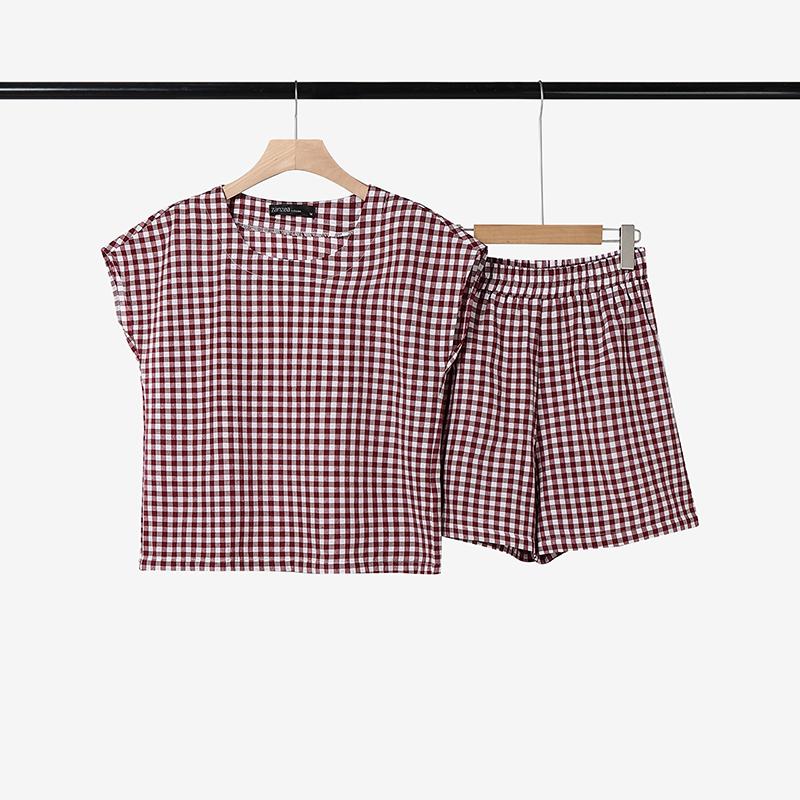 ZANZEA Women Sleeveless Blouse and Shorts Summer Two Piece Suit Sets