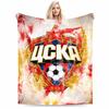 CSKA Football Club Logo Blanket for all seasons blanket lunch break throw gift