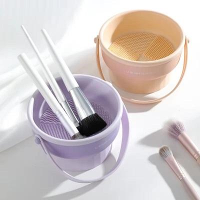 Nail Brush Cleaning Storage Cylinder Drying Rack Tool Bowl Cleaning Brush Cleaning Box Washer Washing Makeup Brush Artifact