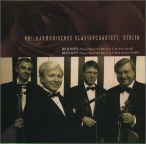

CD BERLIN PHILHARMONIC PIANO QUARTET - Mozart / Brahms VICC60121 Japan Classical