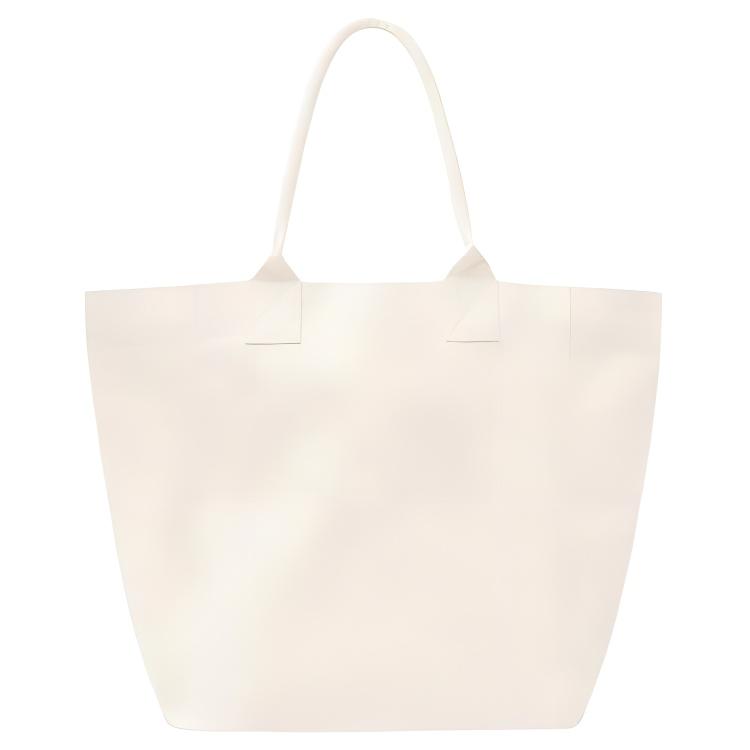 Isabel Marant Yenky Logo Detail Top Handle Cotton Tote Bag Shopping Bag Shoulder Handbag Small Women Tote Beige PM0002FAB1X01O23ECSMALL