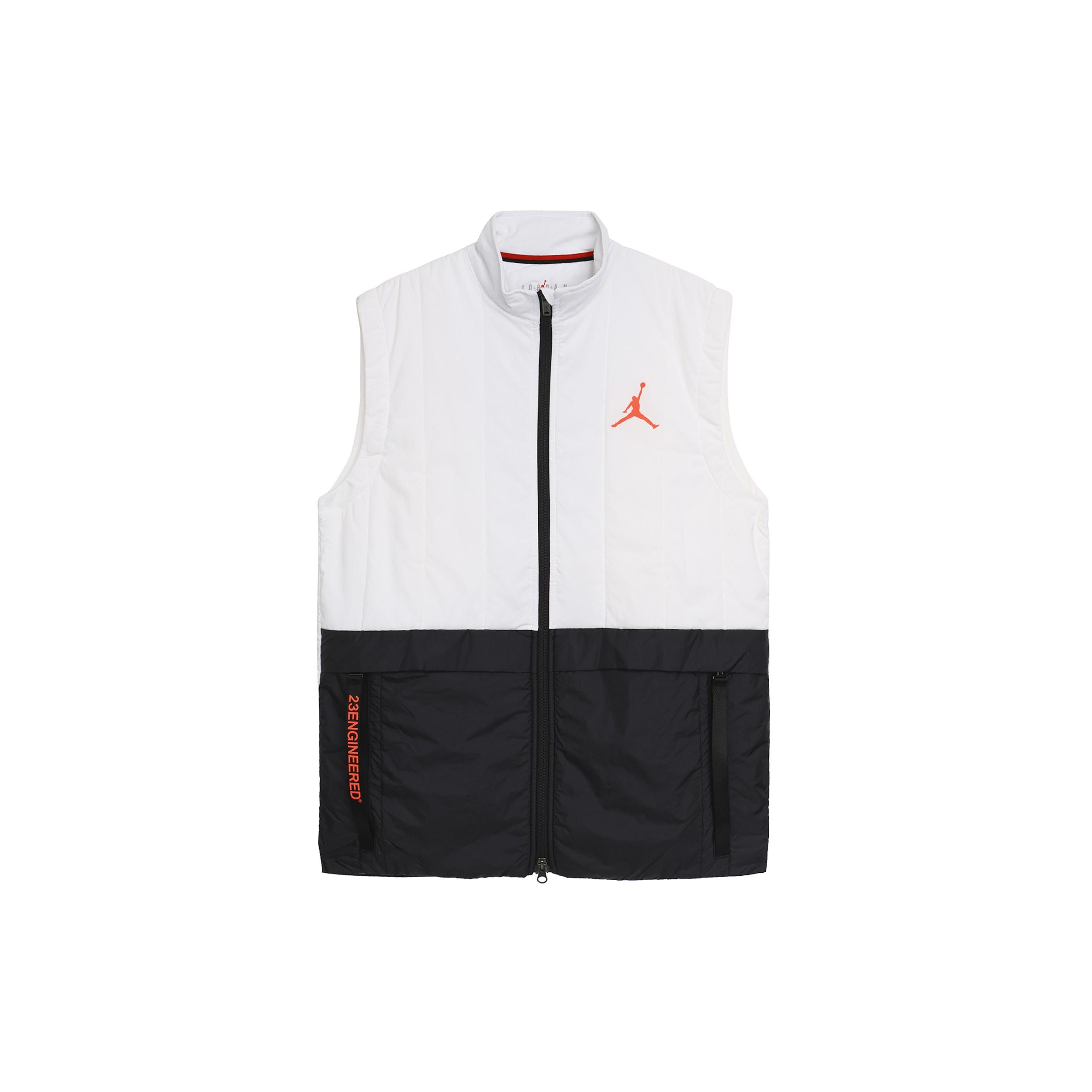 Air Jordan As 23 Engineered Quilted Vest  White  Men s AJ1057-100 M