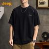 JEEP Men's Casual Round Neck Short Sleeve T-shirt