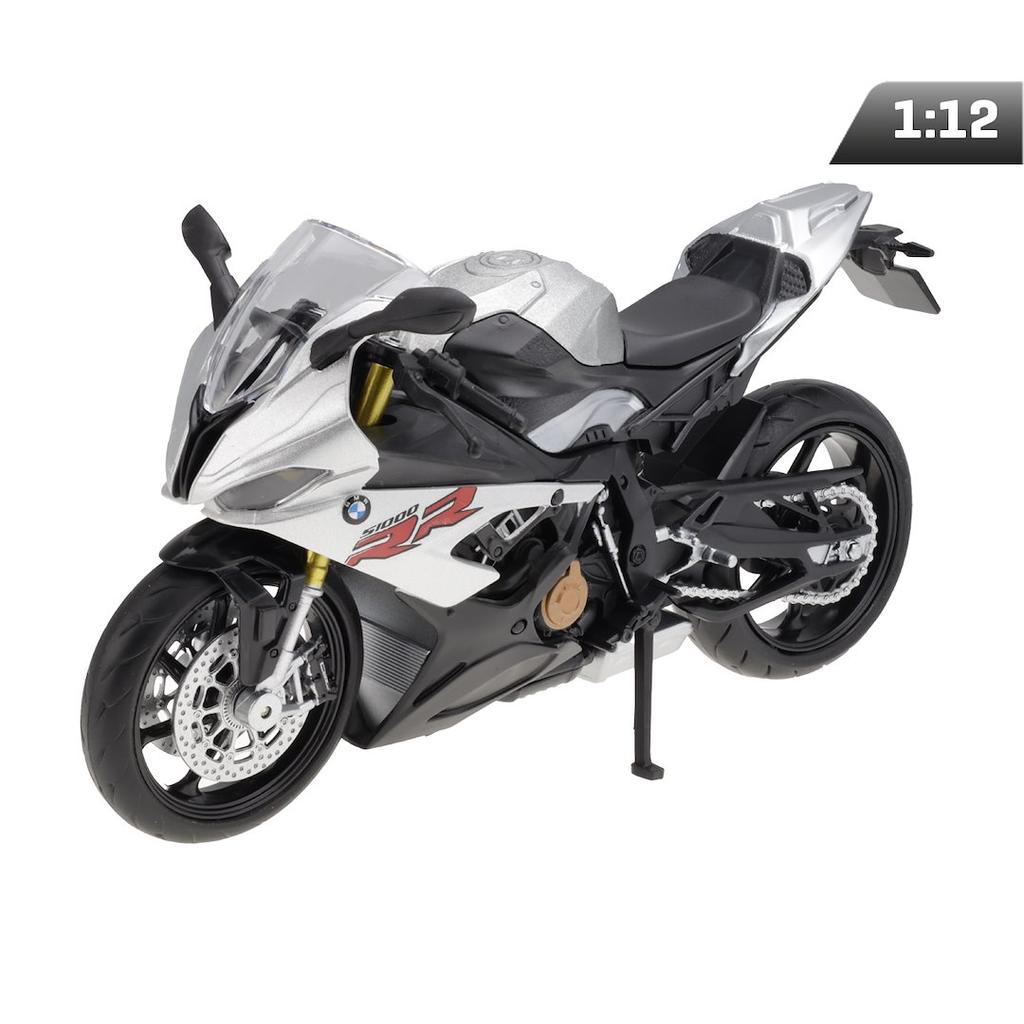 Model 1:12 RMZ HOBBY BMW S1000RR 2020 (Regular), srebrny