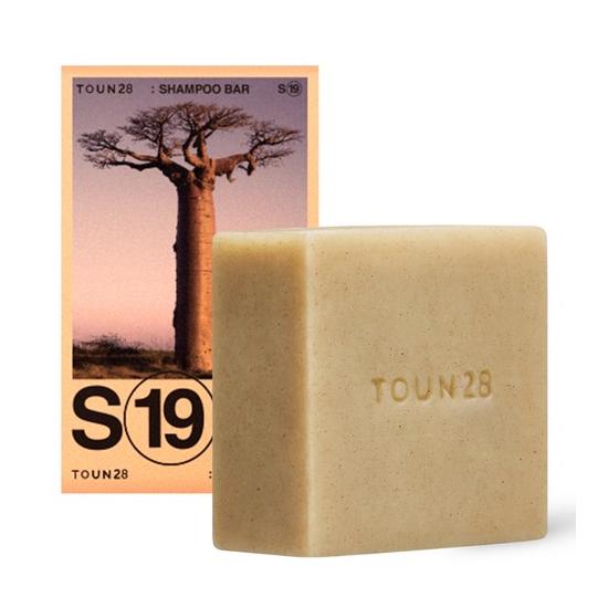 TOUN28 Anti-Hair Loss Shampoo Bar 100g 1 out of 2 options (Baobab / Black Beanl)
