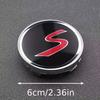 4 Stück 60mm Auto Styling Radnabenabdeckung für Mini Cooper S JCW One R55 R56