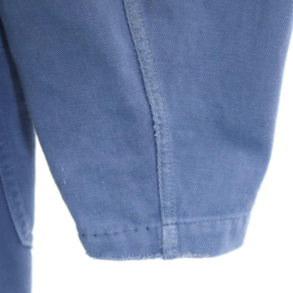 EURO WORK 70s 80s Vintage Chester Coat 48 Navy System Men's Used