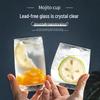 ZISIZ Handcrafted Glass Tumbler