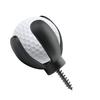 Mini Petal Golf Ball Retriever, 4-Prong Golf Ball Grabber Picker, Putter Grip Golf Ball Sucker Pickup Tool with Screw, Golf Accessories